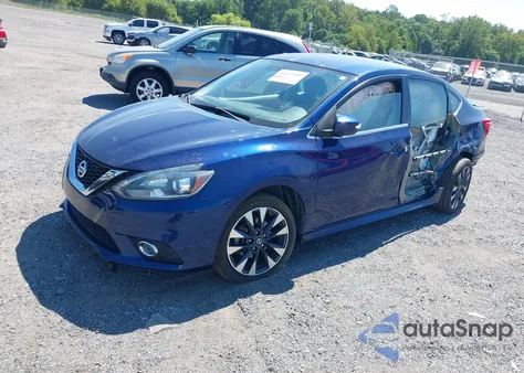 2016 Nissan Sentra Sr z USA, uszkodzony, nr VIN 3N1AB7AP2GY307935